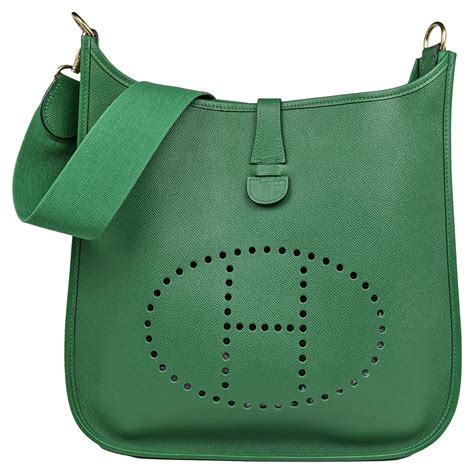 hermes crossbody bag green|authentic Hermes crossbody bags.